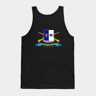 371st Infantry Regiment - Black Devils (V0) w Br - Ribbon Tank Top